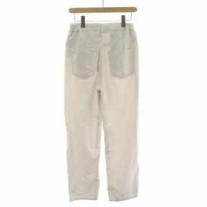 upper hights THE LAZY STRAIGHT ストレートパンツ 23 XS 白 ホワイト