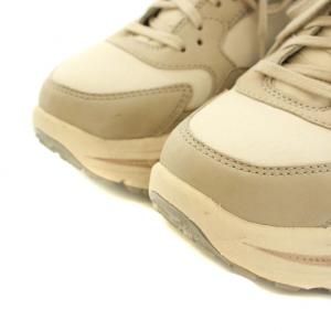 UGG australia スニーカー シューズ 厚底 レザー USA6 24.0cm ベージュ 白 ホワイト CA805 1119850