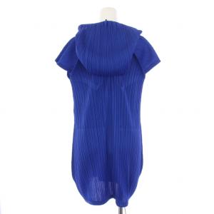 PLEATS PLEASE ISSEY MIYAKE ISSEY MIYAKE パーカー ジャケット 3 ブルー  PP81-JC204