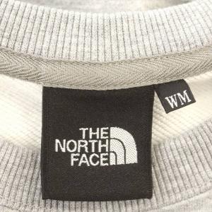 THE NORTH FACE NT62238X ロゴ トレーナー スウェット トレーナー M グレー