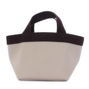 Hervé Chapelier GPライン リュクス舟形トートS ベージュ ブラウン 701GP