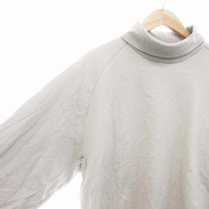 marka 21AW LOOSE NECK - 30/2 COMBED COTTON KNIT BRUSHED Tシャツ カットソー タートルネック