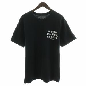 NEIGHBORHOOD 24 years of building the future Tシャツ カットソー バックプリント 半袖 L 黒 ブラック