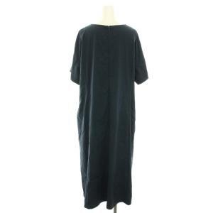 Leilian マイパーフェクトワードローブ my perfect wardrobe ワンピース ロング スクエアネック 半袖 ペチコート付き