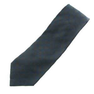 GUCCI ネクタイ レギュラータイ GG柄 絹 シルク 紺 ネイビー