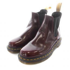 Dr.Martens チェルシーブーツ CHELSEA BOOT ショート サイドゴア レザー 4 23.0cm ボルドー 2976