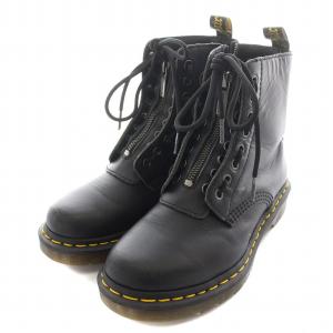 Dr.Martens パスカルジップフロント PASCAL ZIP FRONT ワークブーツ ショート レースアップ レザー サイドジップ 4 23.0cm