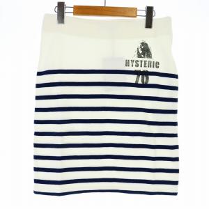 HYSTERIC ニットタイトスカート クリーム色
