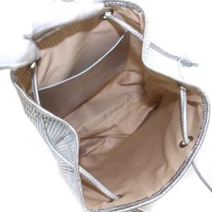 marco masi ショルダーバッグ トートバッグ メッシュ レザー シルバー色