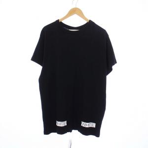 Off-White Caravaggio Tシャツ カットソー 半袖 バックロゴ S 黒 ブラック OMS6AA02S16001002