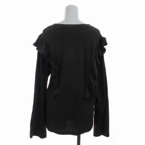 FREAK'S STORE ACDC フリルロンT  Tシャツ カットソー プリント クルーネック 長袖 F グレー