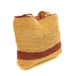 HELEN KAMINSKI トートバッグ かごバッグ ラフィア ベージュ 茶 ブラウン