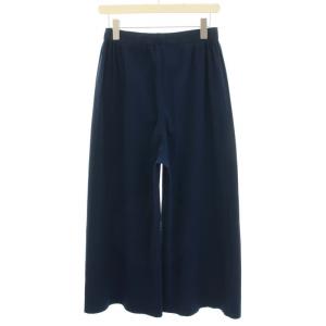 me ISSEY MIYAKE エイポックインサイド A-POC INSIDE ワイドパンツ プリーツパンツ イージーパンツ 紺 ネイビー MI84KF414