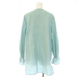 IENA 23AW ワイヤーリボンブラウス 長袖 緑 グリーン 23051900602040