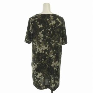 Leilian カットソー 迷彩 カモフラ 半袖 11 L カーキ