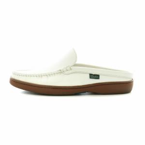 Paraboot ANCYL アンシル サボスリッポン 6 24.5cm 白 ホワイト 860901