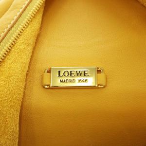 LOEWE アントン アナグラム ボディバッグ レザー イエロー
