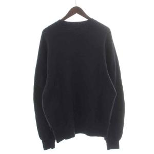 メーカー直売所 SCYE BASICS 40 クルーネックセーター ブラック トップス
