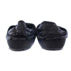 THE NORTH FACE NUPTSE MULE ミュール サンダル シューズ ロゴ 中綿 US10.5 28.5cm 黒 ブラック NS93P52J