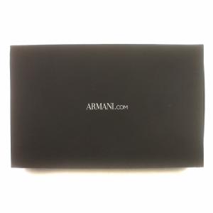 GIORGIO ARMANI レインブーツ ラバーブーツ ロング ジョッキー 長靴 35 22.5cm チャコールグレー