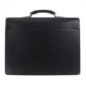 LOUIS VUITTON タイガ セルヴィエット モスコバ ブリーフケース ビジネスバッグ レザー 黒 ブラック M30032