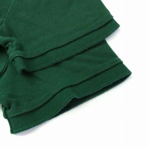 POLO RALPH LAUREN ポロシャツ カットソー ロゴ ポロベア 刺繍 半袖 M 緑 グリーン