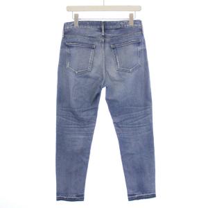 upper hights 21SS IENA別注 THE LADY スキニー デニムパンツ ジーンズ ジップフライ USED加工 25 インディゴ 280279