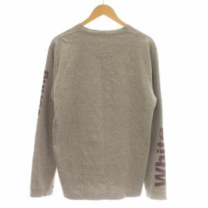 White Mountaineering ロンT 長袖 Tシャツ ロゴ 2 M グレー