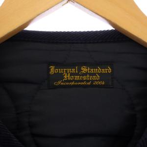 JOURNAL STANDARD J.S HOMESTEAD キルティングジャケット 中棉ジャケット L 紺 ネイビー 18-011-470-6020-3-0