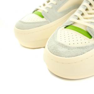 Y-3 ヨウジヤマモト センテニアル LO オフホワイト ワンダーシルバー チームレイブグリーン