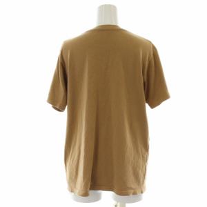 EVERYDAY I LIKE Tシャツ カットソー 半袖 茶 ブラウン