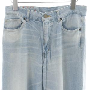 Ron Herman デニムパンツ ジーンズ ワイド ビッグシルエット オーバーサイズ 26 S ライトブルー