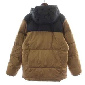 Columbia パフェクトフーデッドジャケット Puffect Hooded Jacket ダウン ジップアップ バイカラー ロゴプリント