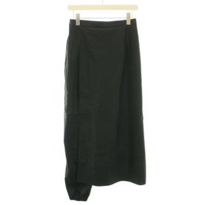 CINOH 23SS スピーマC/PE/PUアシンメトリックパンツ SUPIMA C/PE/PU ASYMMETRIC PANTS デザインパンツ