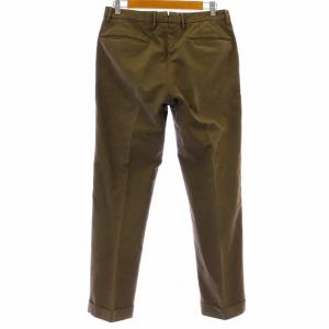 INCOTEX SLOWEAR  HIGH COMFORT SLIM fit チノパン チノパンツ ジップフライ 46 M 茶 ブラウン 313XO