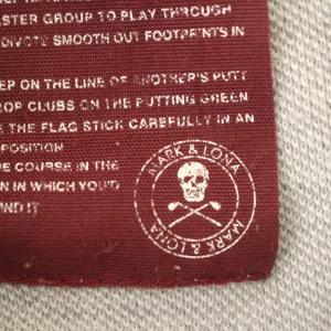 MARK&LONA ポロシャツ 半袖 鹿の子 L グレー