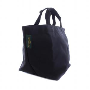 Hervé Chapelier タグ付き ナイロン舟型トートM NOIR NOIR トートバッグ ハンドバッグ 黒 ブラック 1027N