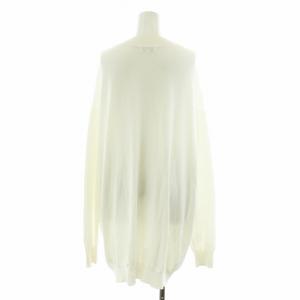 MADISONBLUE カーディガン ロング丈 XS 白 ホワイト