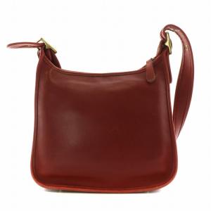 COACH オールド ショルダーバッグ レザー 赤 レッド 9966
