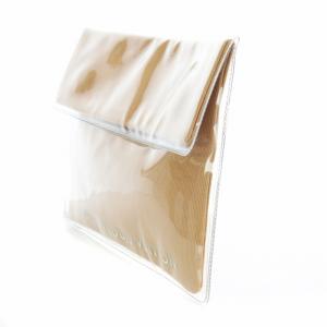 LOUIS VUITTON FONDATION フォンダシオン パリ限定 美術館 クラッチバッグ セカンド フラップ開閉 スケルトン クリア ロゴ PVC