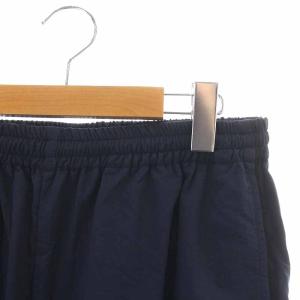 Back Channel トラックパンツ TRACK PANTS イージー ロゴ刺繍 サイドライン L 紺 ネイビー 2323617