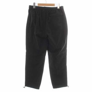 Back Channel トラックパンツ イージー サイドライン ロゴ刺繍 L 黒 ブラック