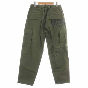 Back Channel コーデュラファティーグパンツ CORDURA FATIGUE PANTS カーゴ イージー ジップフライ ロゴプリント M