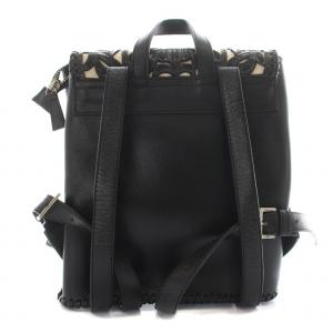 CARVING TRIBES ローラ Lola リュックサック デイパック レザー カットワーク 黒 ブラック アイボリー