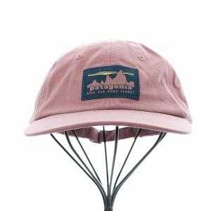 Patagonia 73 Skyline Trad Cap スカイライン トラッド キャップ 野球帽 帽子 ロゴ 紫 パープル ピンク 38357