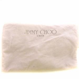 JIMMY CHOO サンダル パイソン柄 ハイヒール ストラップ 36 23cm 黒 ブラック