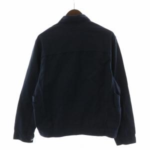 SASSAFRAS ブルゾン ジャケット コットン L 紺 ネイビー