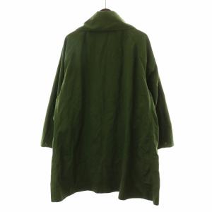 Barbour ステンカラーコート ロング丈 コットン 36 S カーキ