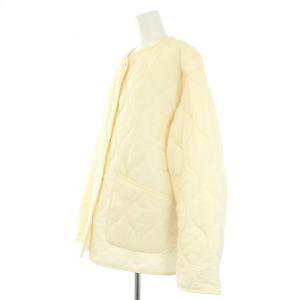 JOURNAL STANDARD relume 23AW キルティングジャケット 中綿 アウター ノーカラー F 白 アイボリー 23-011-462-6060-3-0
