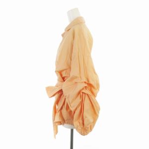 Ameri VINTAGE CACHE COEUR SHIRT シャツ リボン 長袖 F コーラル